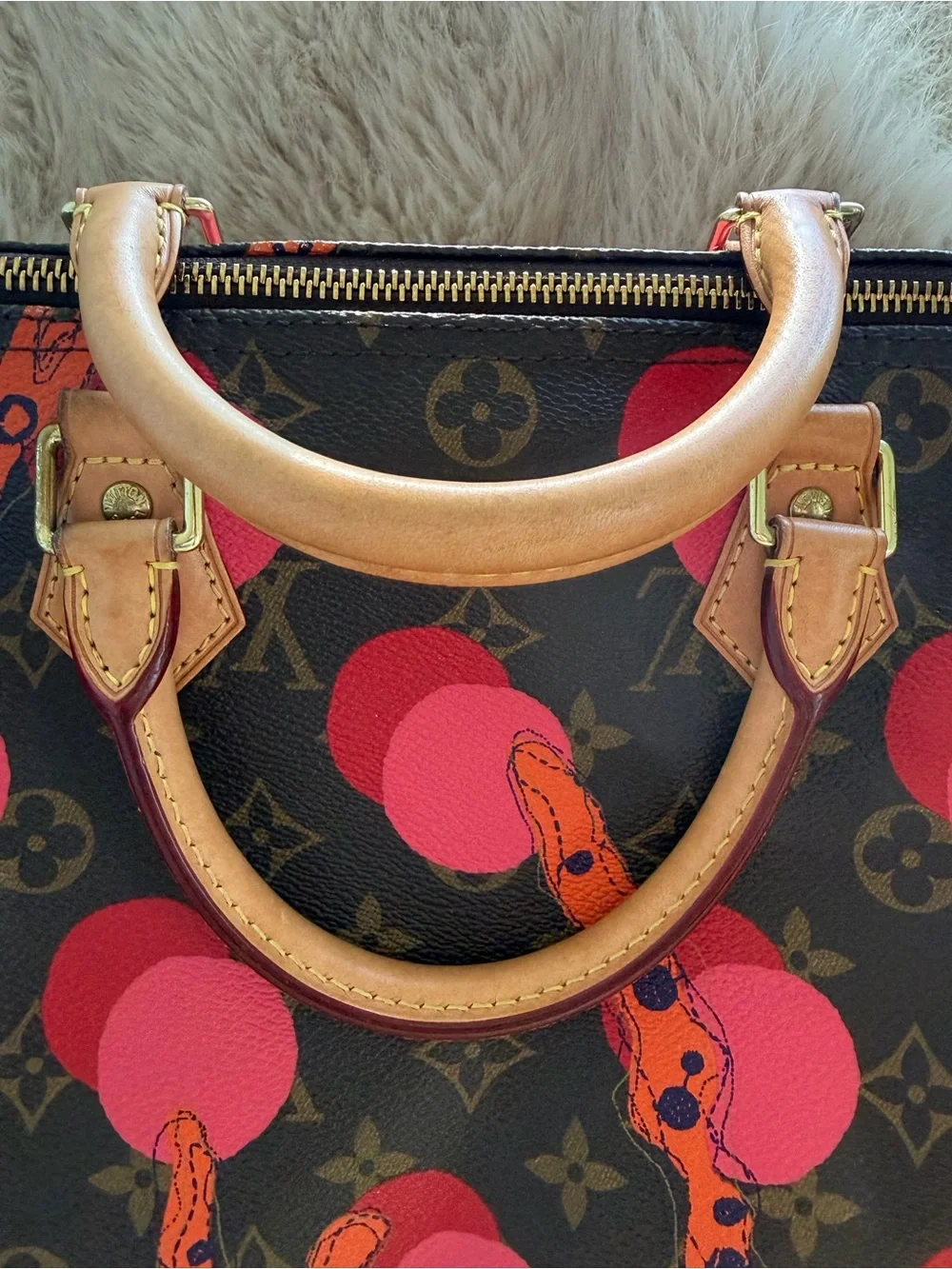 Louis Vuitton Speedy 30 Ramages Handbag - Picture 7 of 16